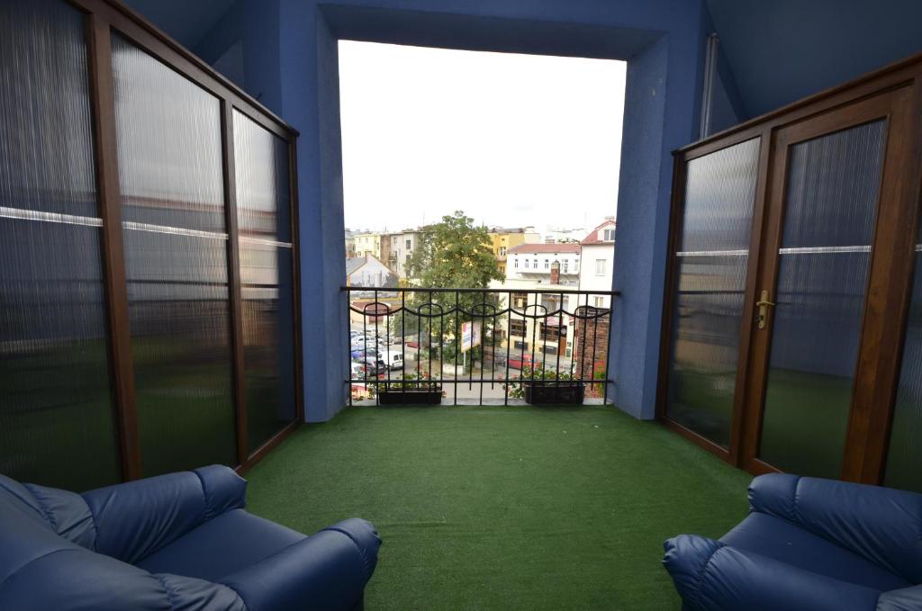 Balkón nebo terasa v ubytování Brioni Suites