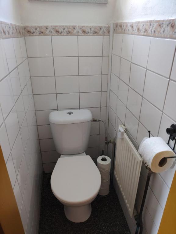 Kúpeľňa v ubytovaní Chalupa Pasečná