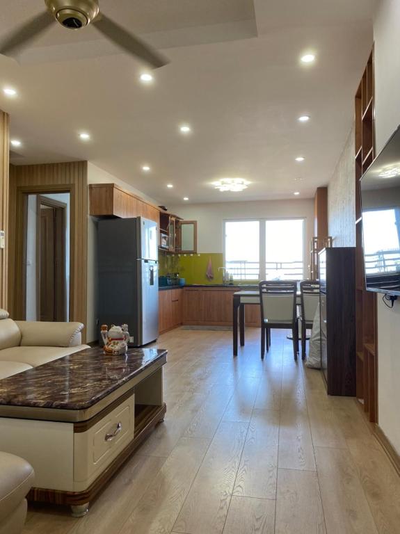 Kuchyň nebo kuchyňský kout v ubytování LH APARTMENT DA NANG