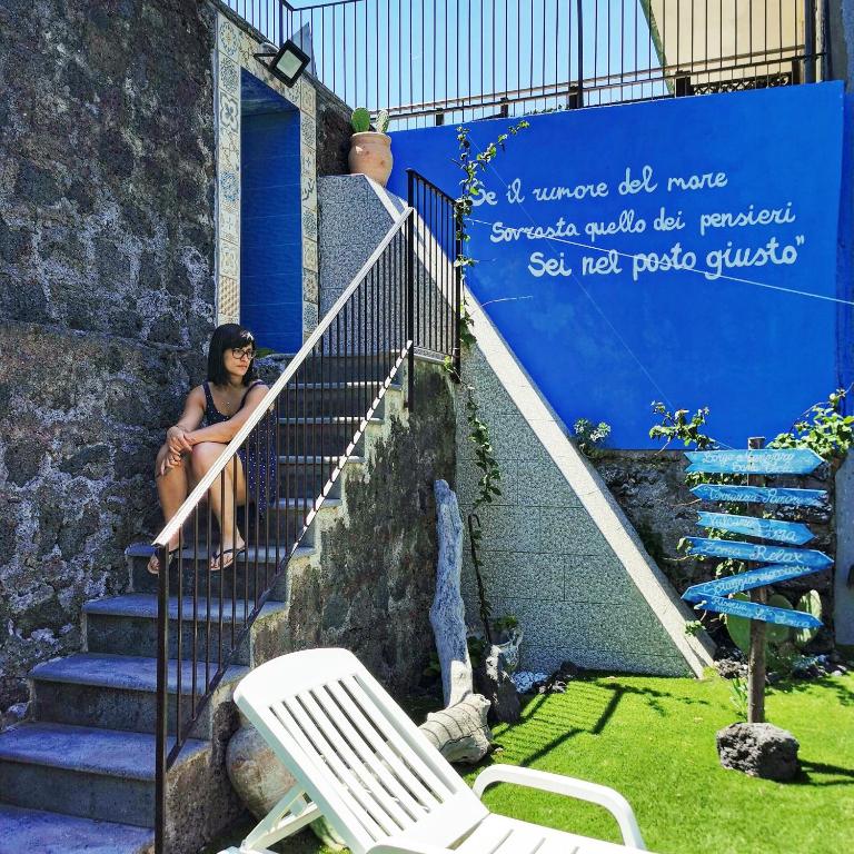 Zahrada ubytování Made in Sicily Santa Tecla
