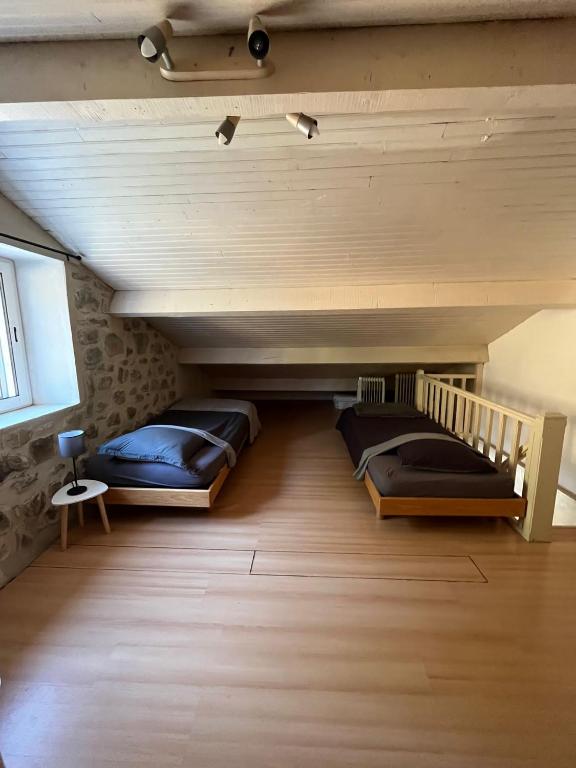 Posezení v ubytování Gîte du Vallier