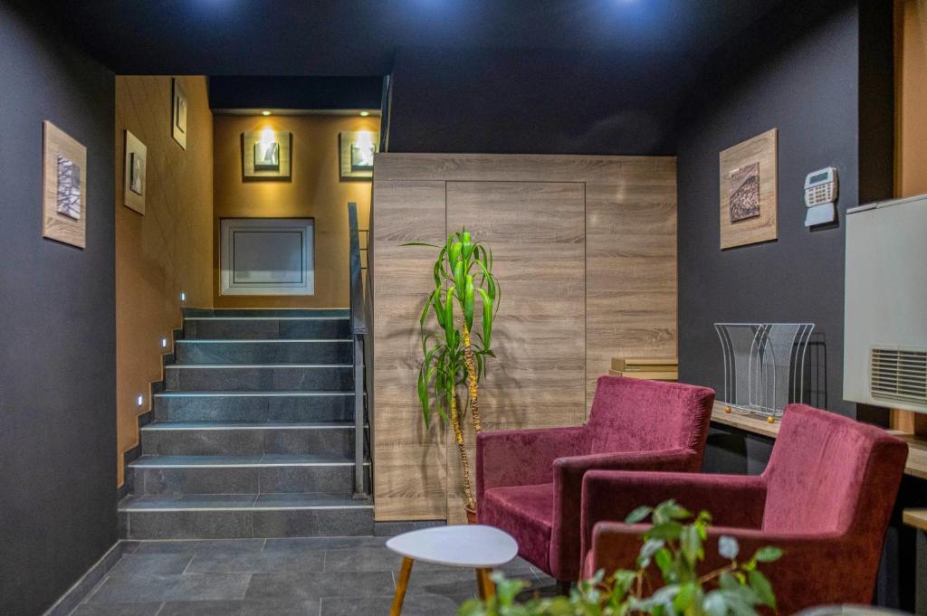 Posezení v ubytování Hotel Argentum