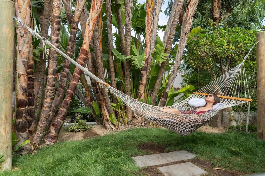 Un jardín fuera de Hotel San Francesco