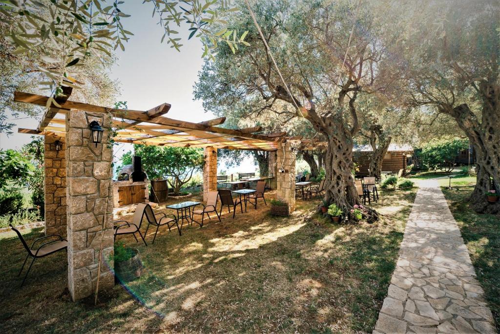 Zahrada ubytování Holiday Park Olive Tree
