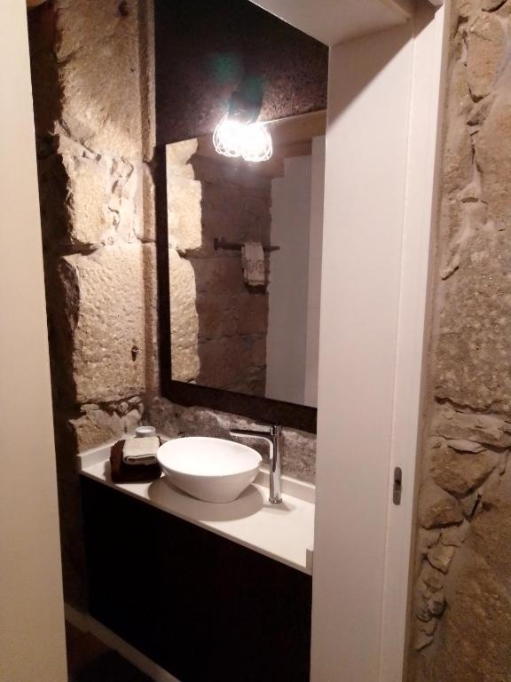 Um banheiro em Casa da Florbela