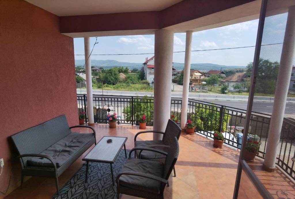 Balkón nebo terasa v ubytování Casa Reds