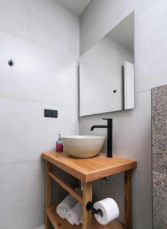 Koupelna v ubytování Luxury Villas Ammos in Style