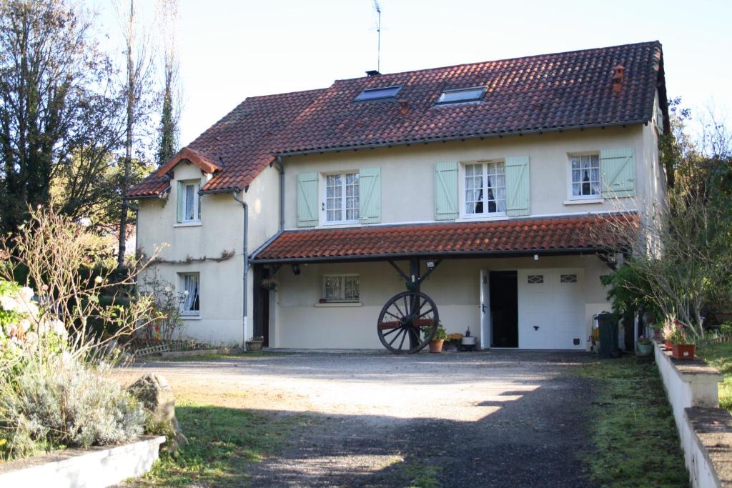 The building in which a panziókat is located