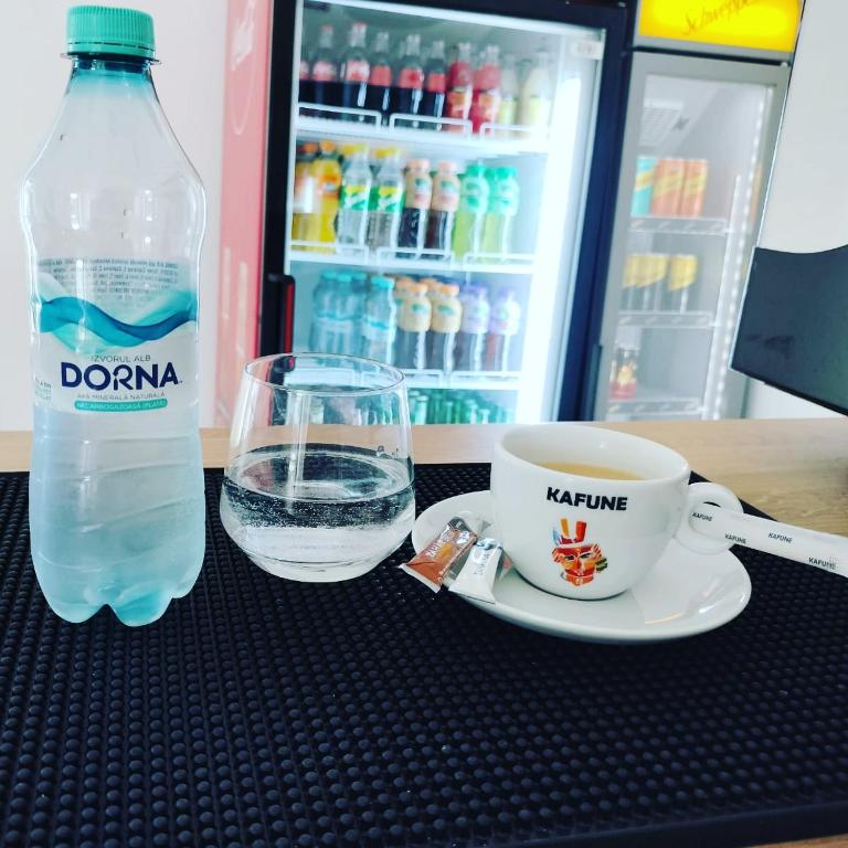 Nápoje v ubytování Hotel Mercur