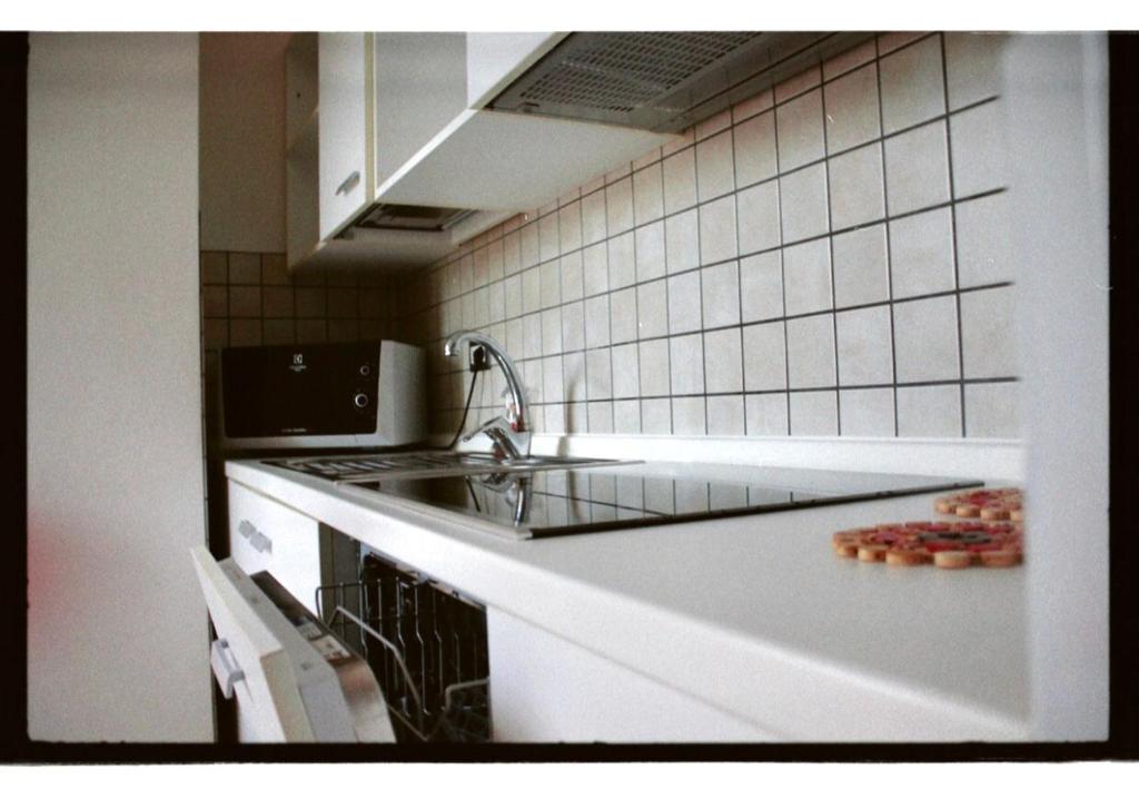 Kuchyň nebo kuchyňský kout v ubytování Tropicana Residence