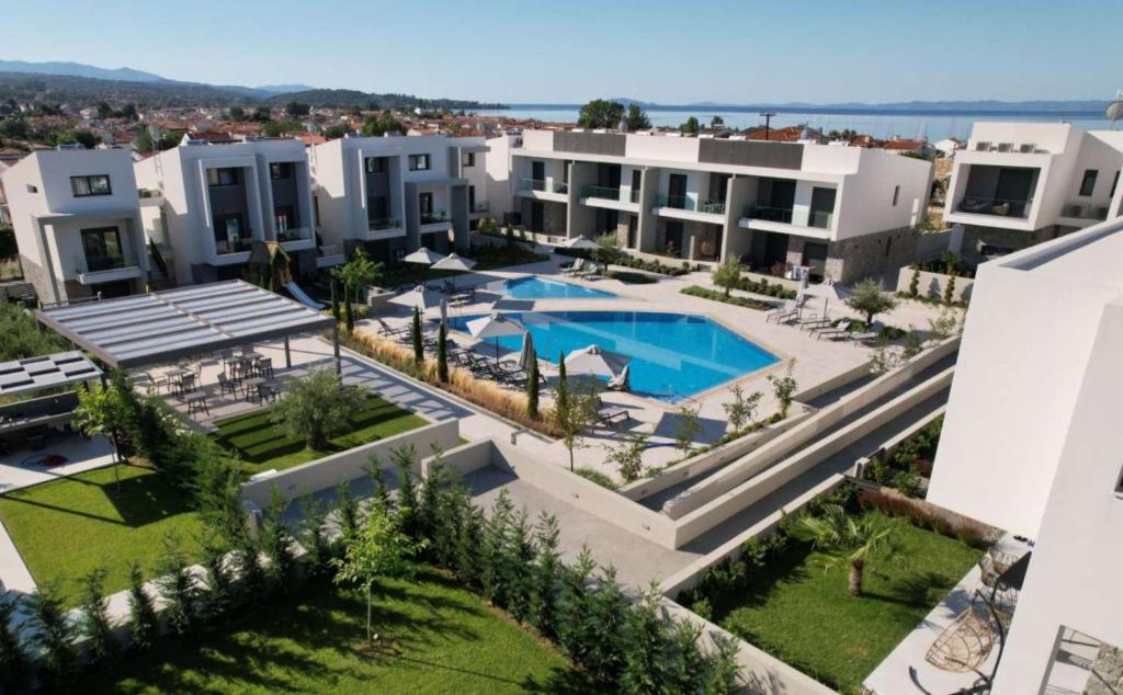 Bazén v ubytování Olea Valley Villa T2 nebo v jeho okolí