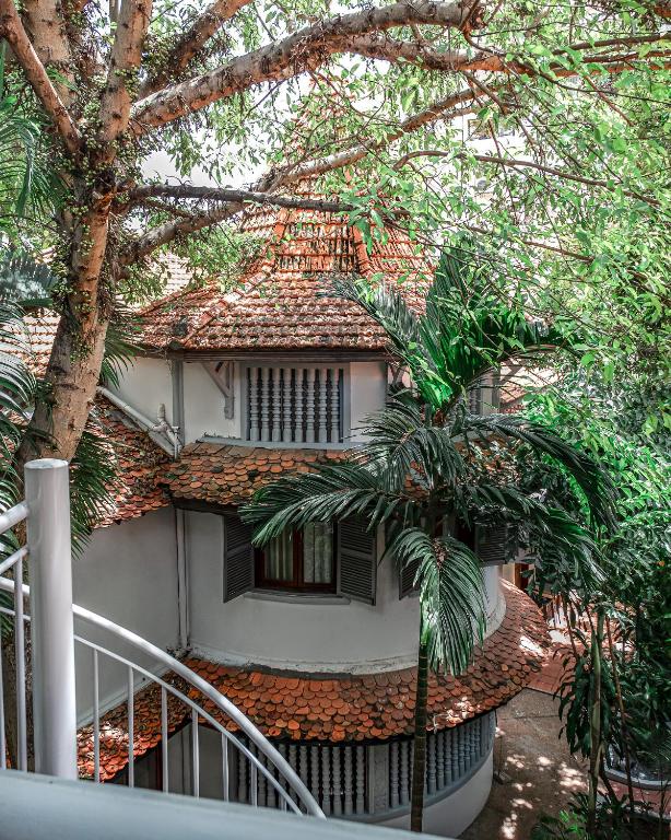Balkón nebo terasa v ubytování Jungle Addition