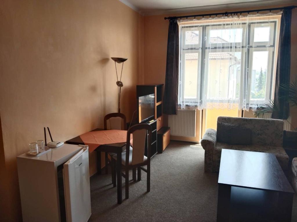 Posezení v ubytování Hotel Jaro