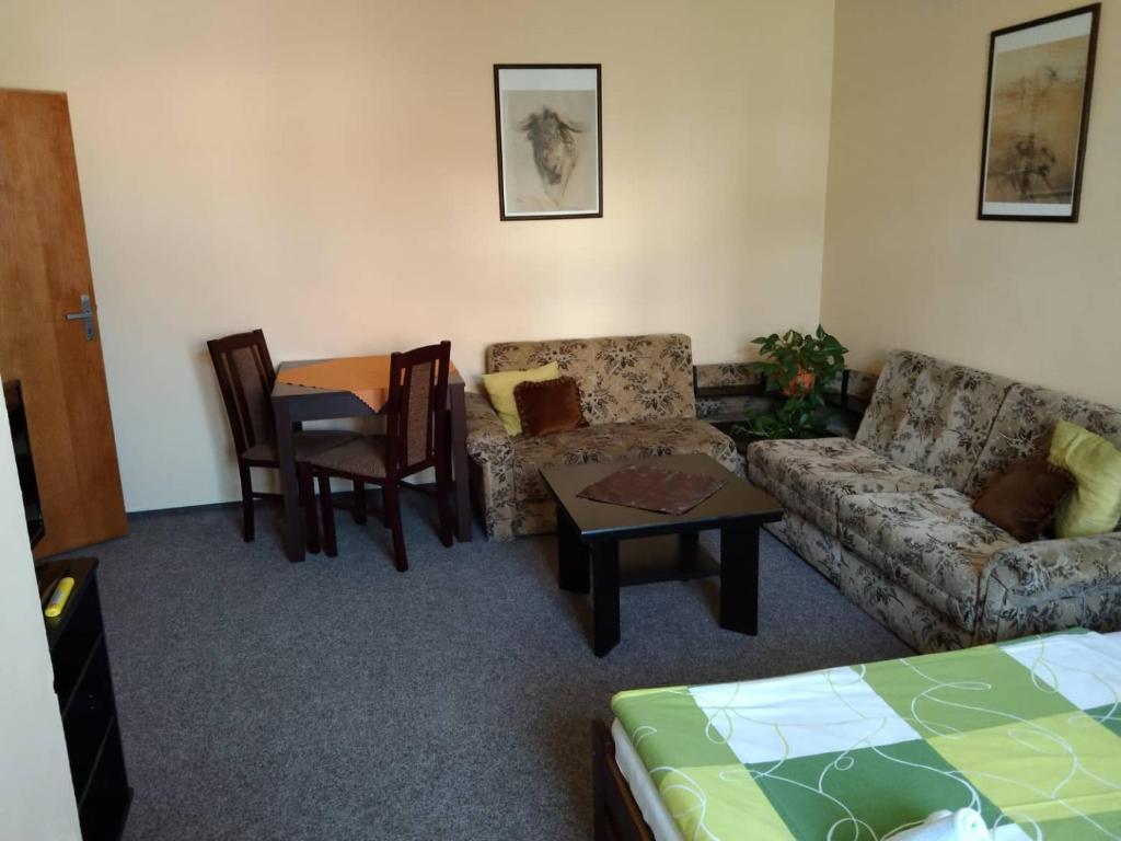 Posezení v ubytování Hotel Jaro