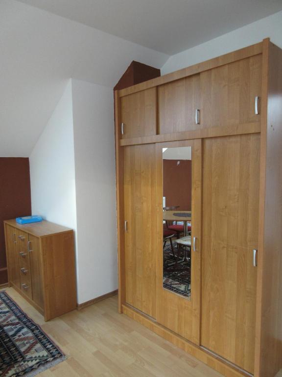 Kuchyň nebo kuchyňský kout v ubytování Apartmany Jaruska