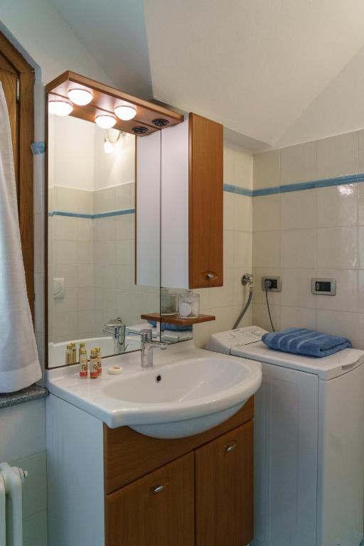 Kúpeľňa v ubytovaní La Casetta Varenna