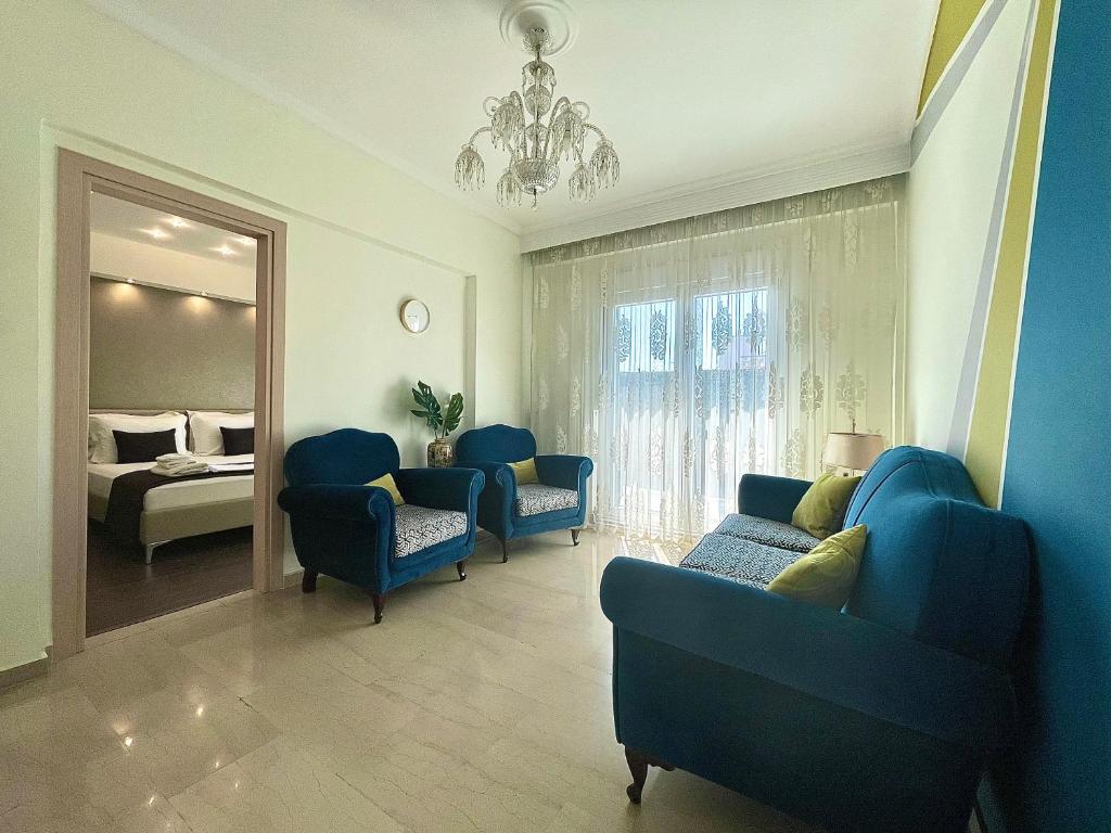 Posedenie v ubytovaní EPaN Luxury Apartments