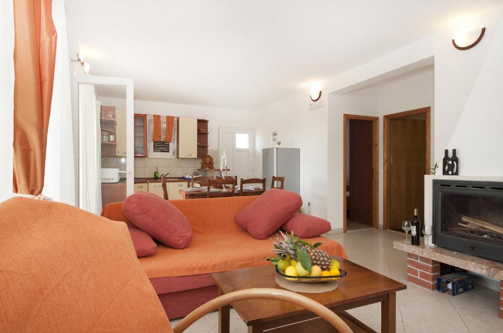 Posezení v ubytování Guest House Loranum