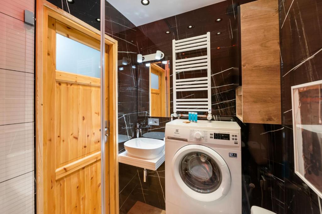 Kúpeľňa v ubytovaní Ochota Sunny Studio