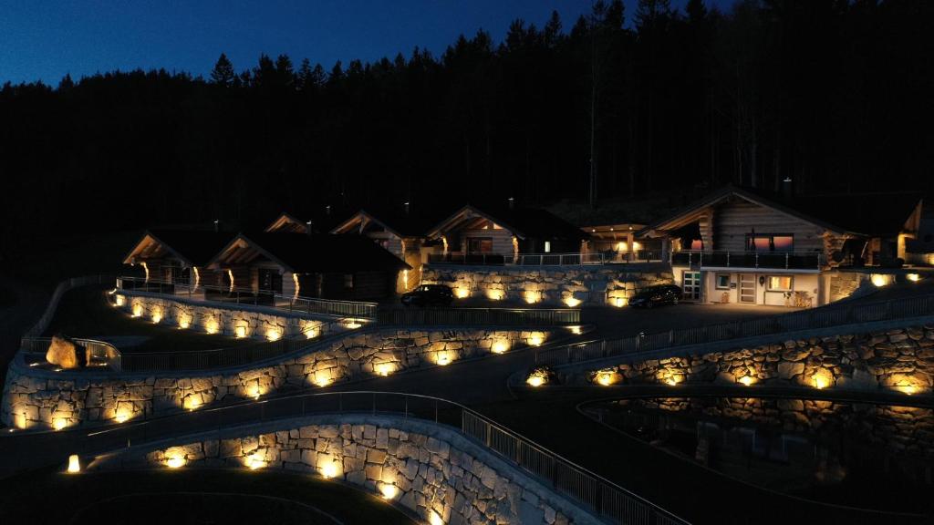 Fotografie z fotogalerie ubytování Blockhausen Luxus Chalets v destinaci Oberschwarzenberg
