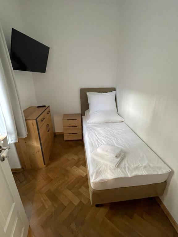 Postel nebo postele na pokoji v ubytování Villa Mila