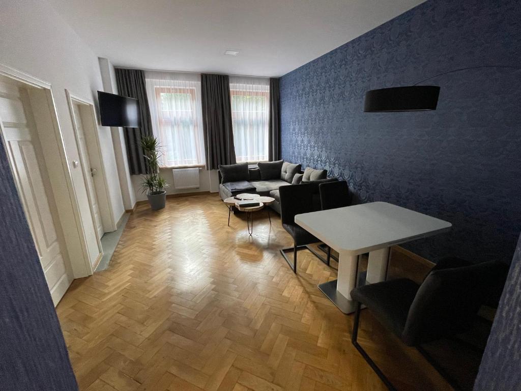 Posezení v ubytování Villa Mila