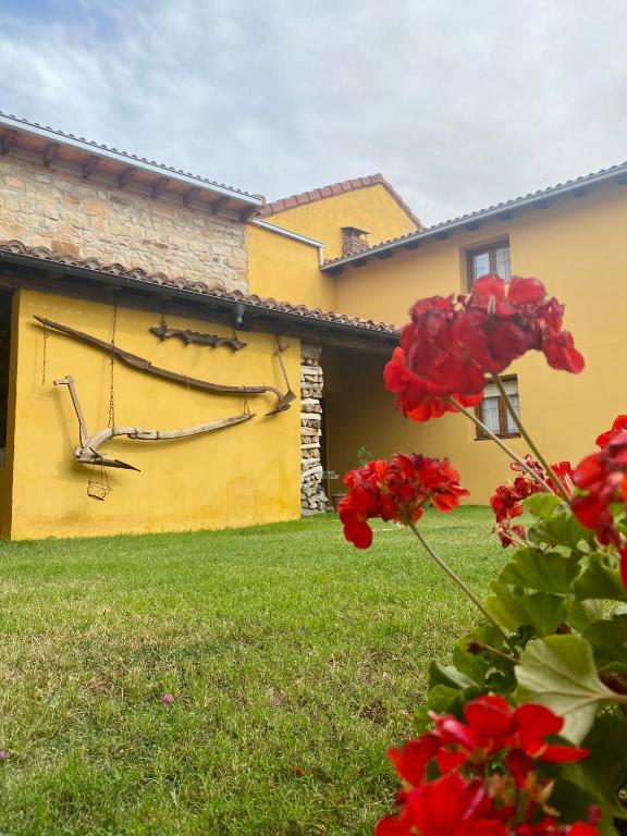 Jardín al aire libre en Peñasalve