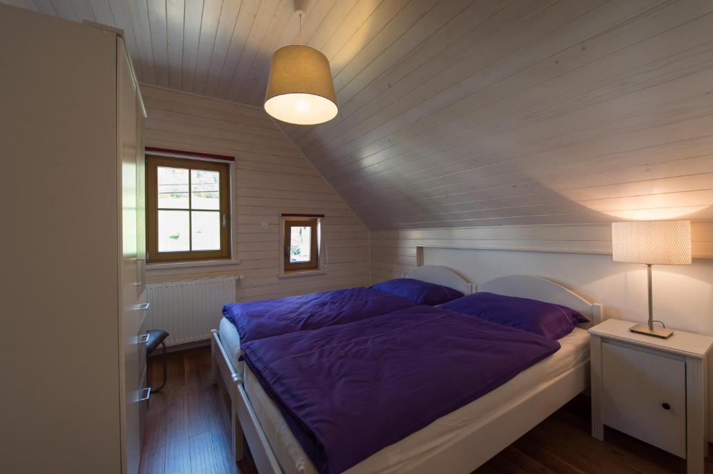 Postel nebo postele na pokoji v ubytování Holiday Home Planina