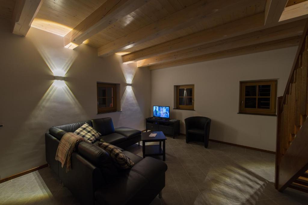 TV a/nebo společenská místnost v ubytování Holiday Home Planina
