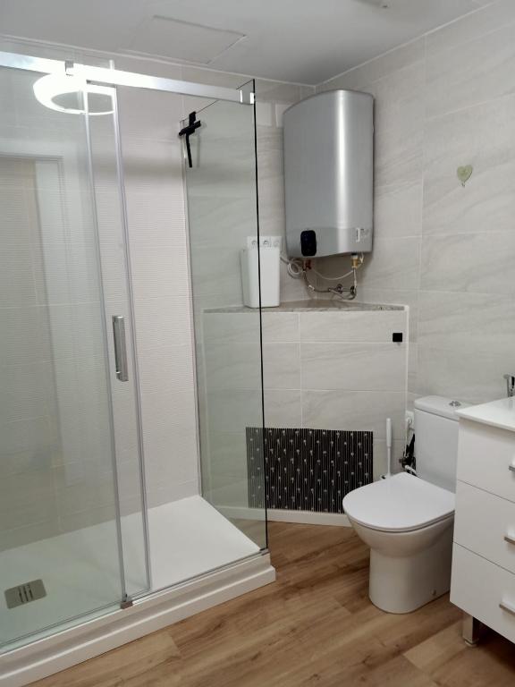 Kúpeľňa v ubytovaní Ángeles home