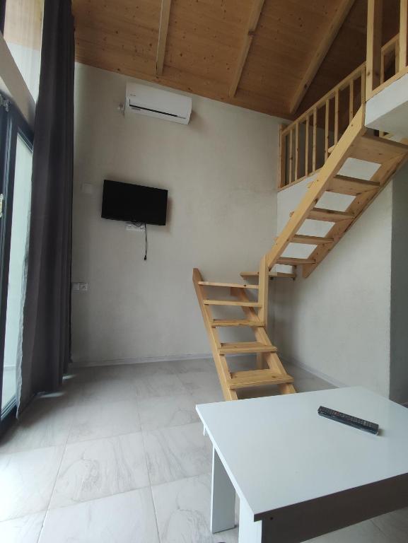TV a/nebo společenská místnost v ubytování Guest House Koba