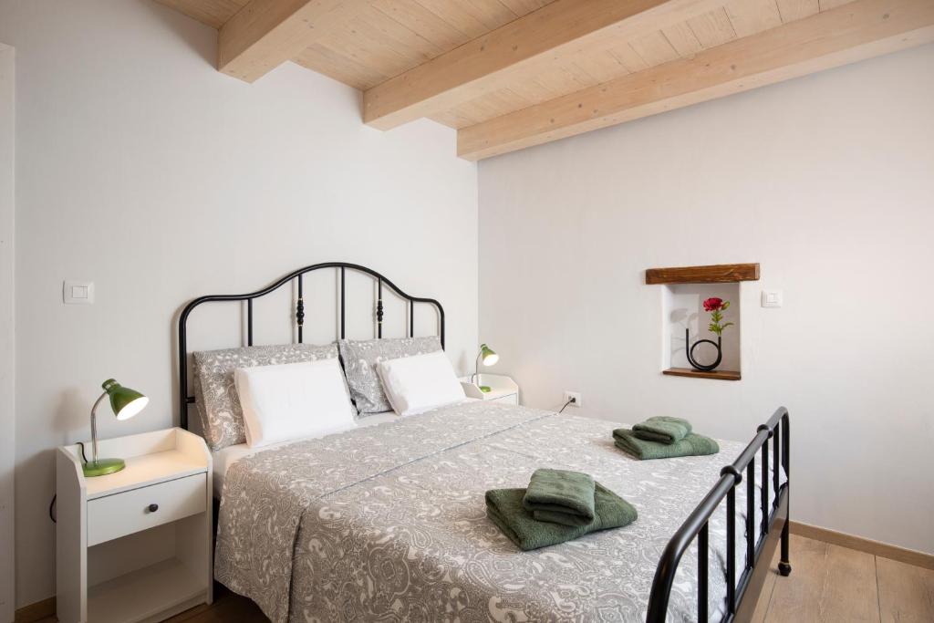 Posteľ alebo postele v izbe v ubytovaní House Eufemia