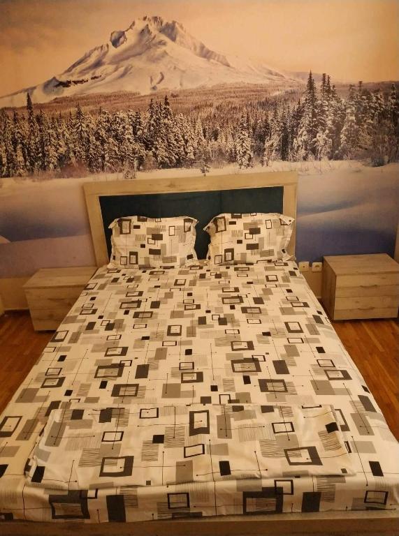 Postel nebo postele na pokoji v ubytování LG apartment bnb