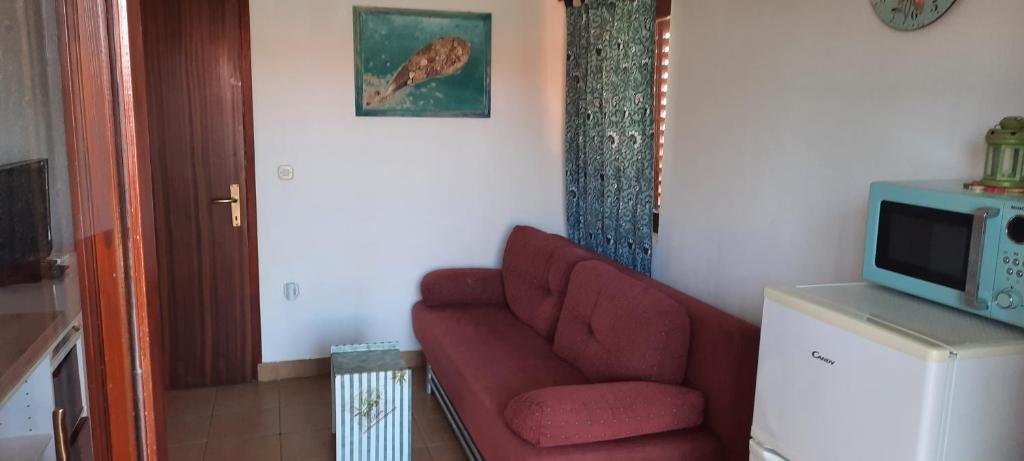 TV a/nebo společenská místnost v ubytování Villa Ivan