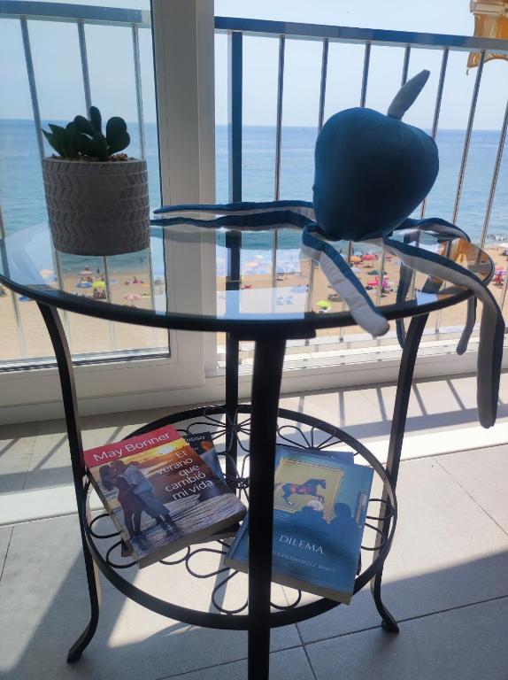 Balkón nebo terasa v ubytování Loft beach blue