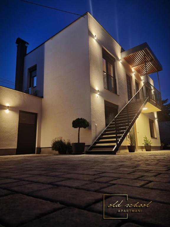 Bygningen som lejligheden ligger i