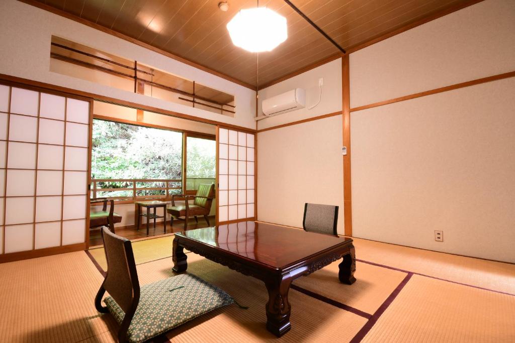 Posezení v ubytování 高野山 宿坊 宝城院 -Koyasan Shukubo Hojoin-