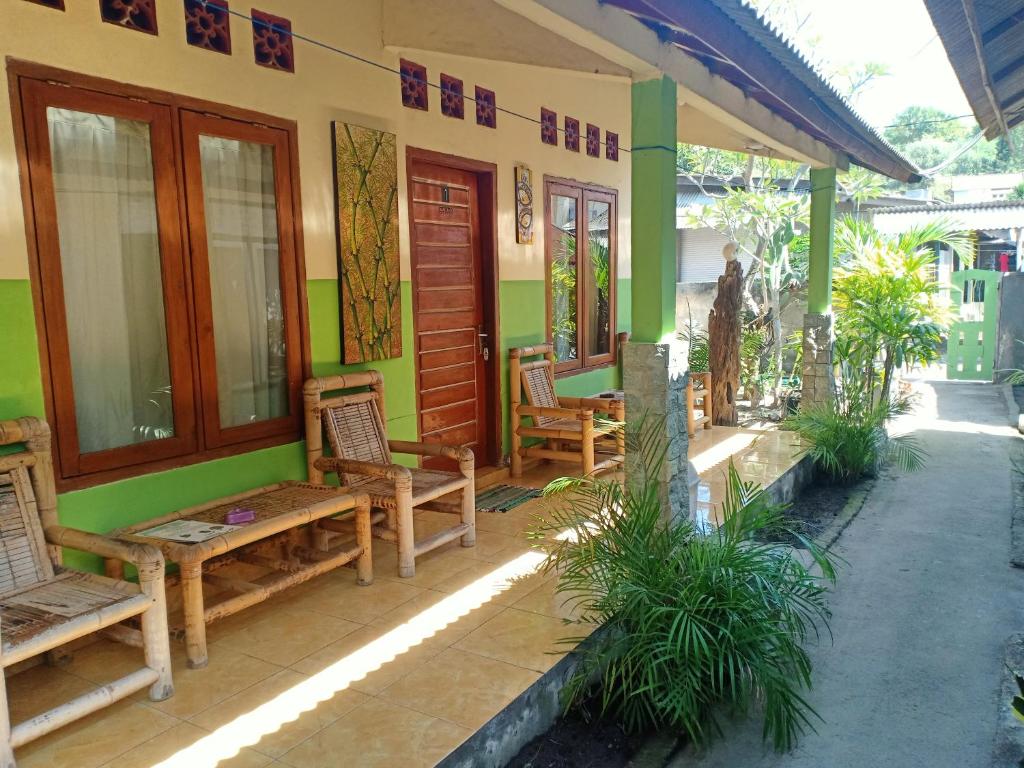 Zahrada ubytování Izzi Homestay