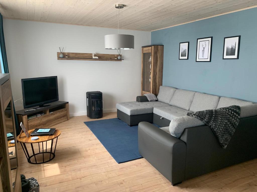 TV a/nebo společenská místnost v ubytování Apartment Armstrong