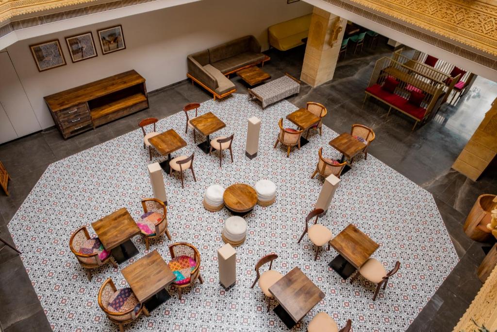 Restaurace v ubytování Rupal Residency