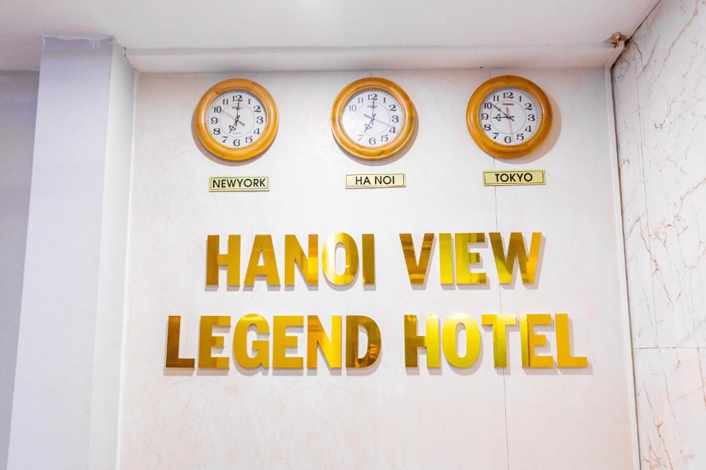 Certifikát, hodnocení, plakát nebo jiný dokument vystavený v ubytování Hanoi View Legend Hotel
