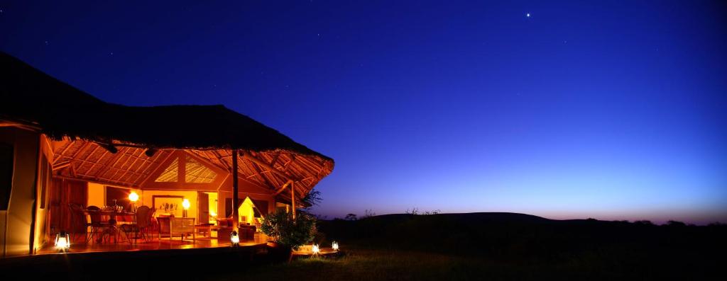 Příroda nedaleko luxury tent