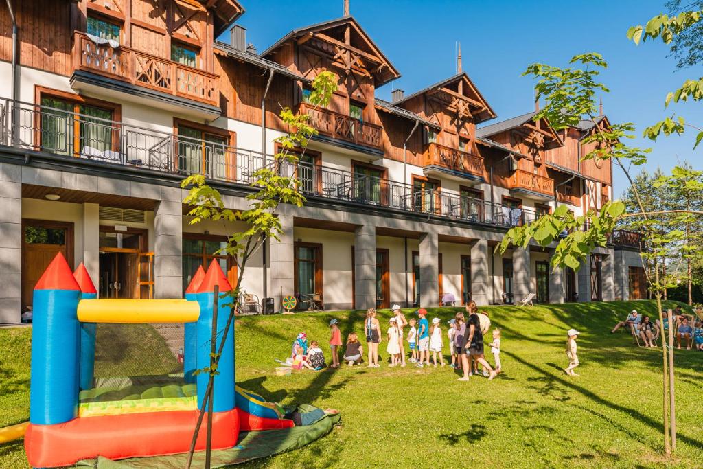 Das Gebäude in dem sich das Hotel befindet