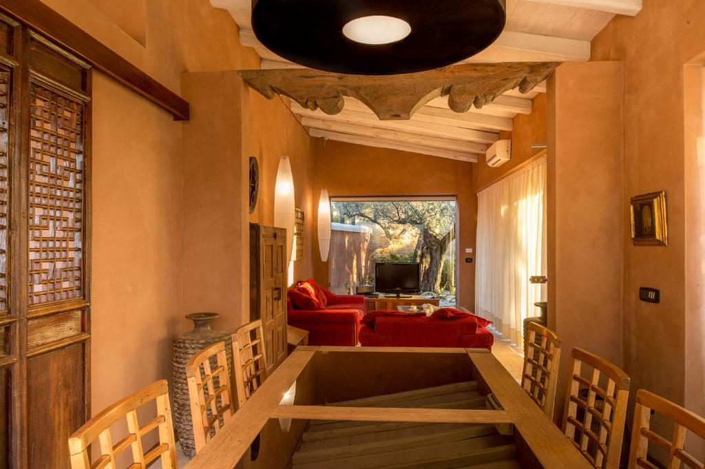Część wypoczynkowa w obiekcie Luxury Sicily Villas by Geocharme