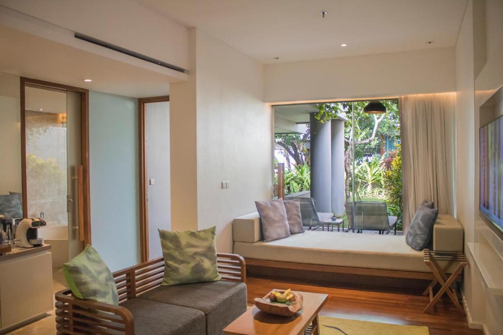 Posezení v ubytování Maya Sanur Resort & Spa