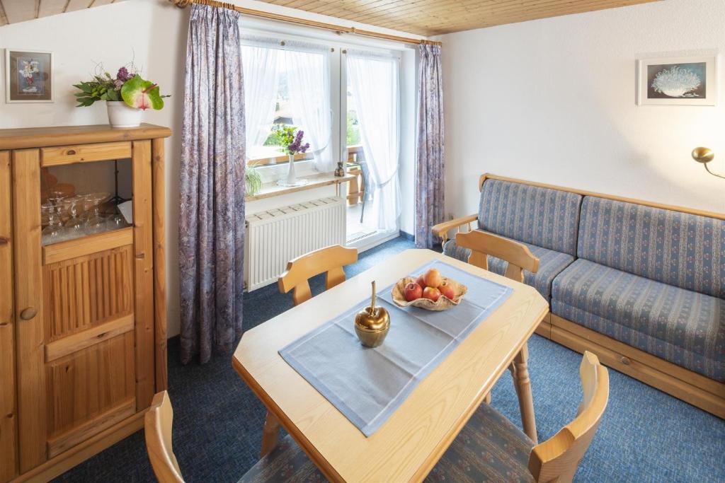 Posezení v ubytování Landhaus Goldener Apfel