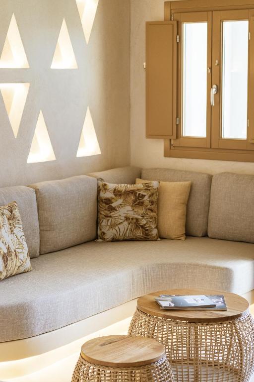 Posezení v ubytování Opalia Suites