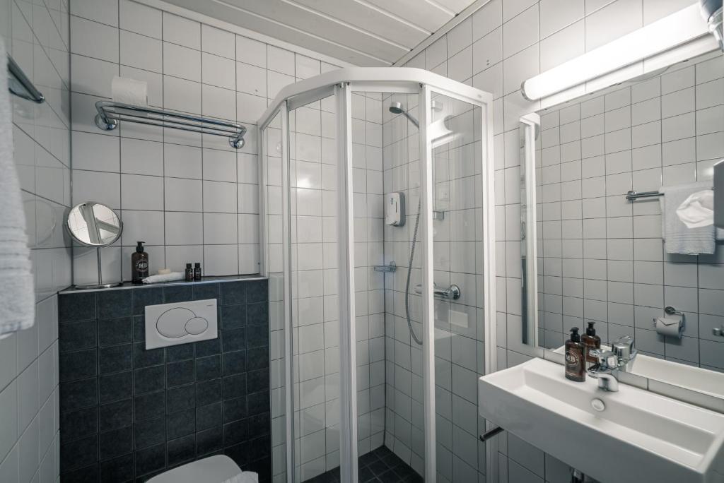 Koupelna v ubytování Sagafjord Hotel - by Classic Norway Hotels