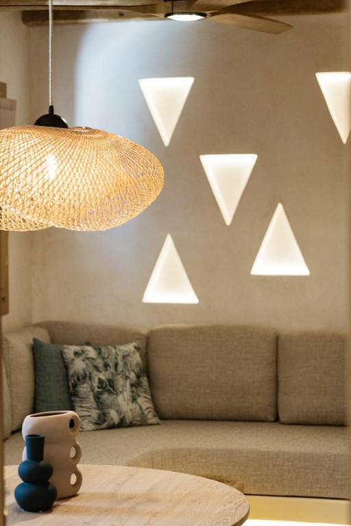 Posezení v ubytování Opalia Suites