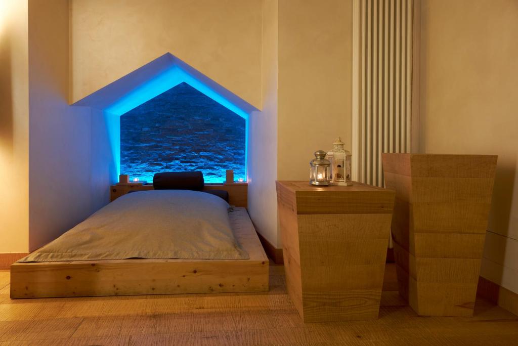 Кровать или кровати в номере Hotel Rezia